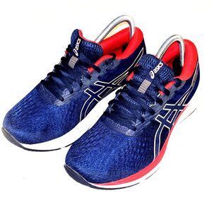 Men's ASICS GEL-Excite 7 Running Sneaker Tuna Blue / Red Size 7 101B183